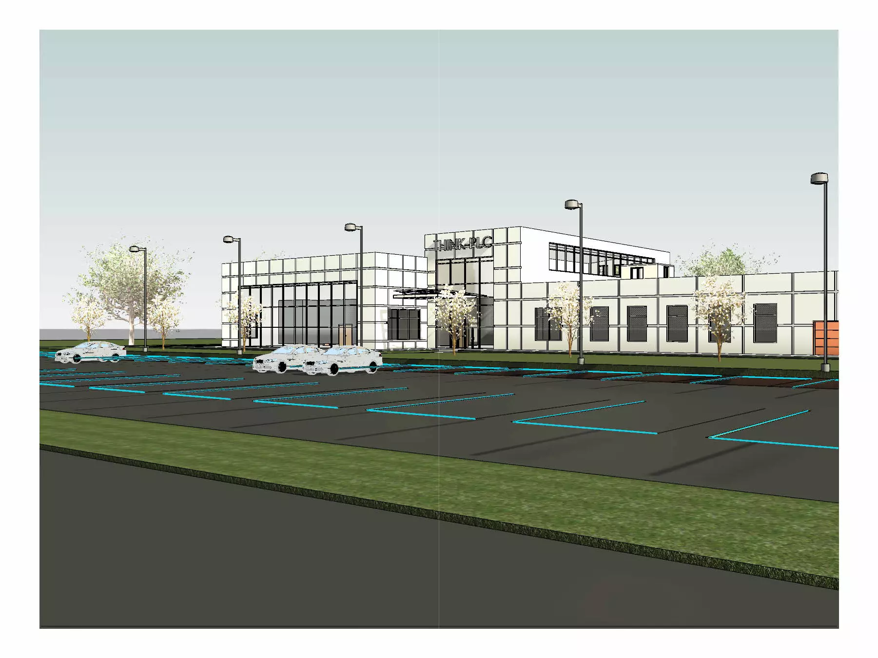 Industrial Architecture Office 3D model_4