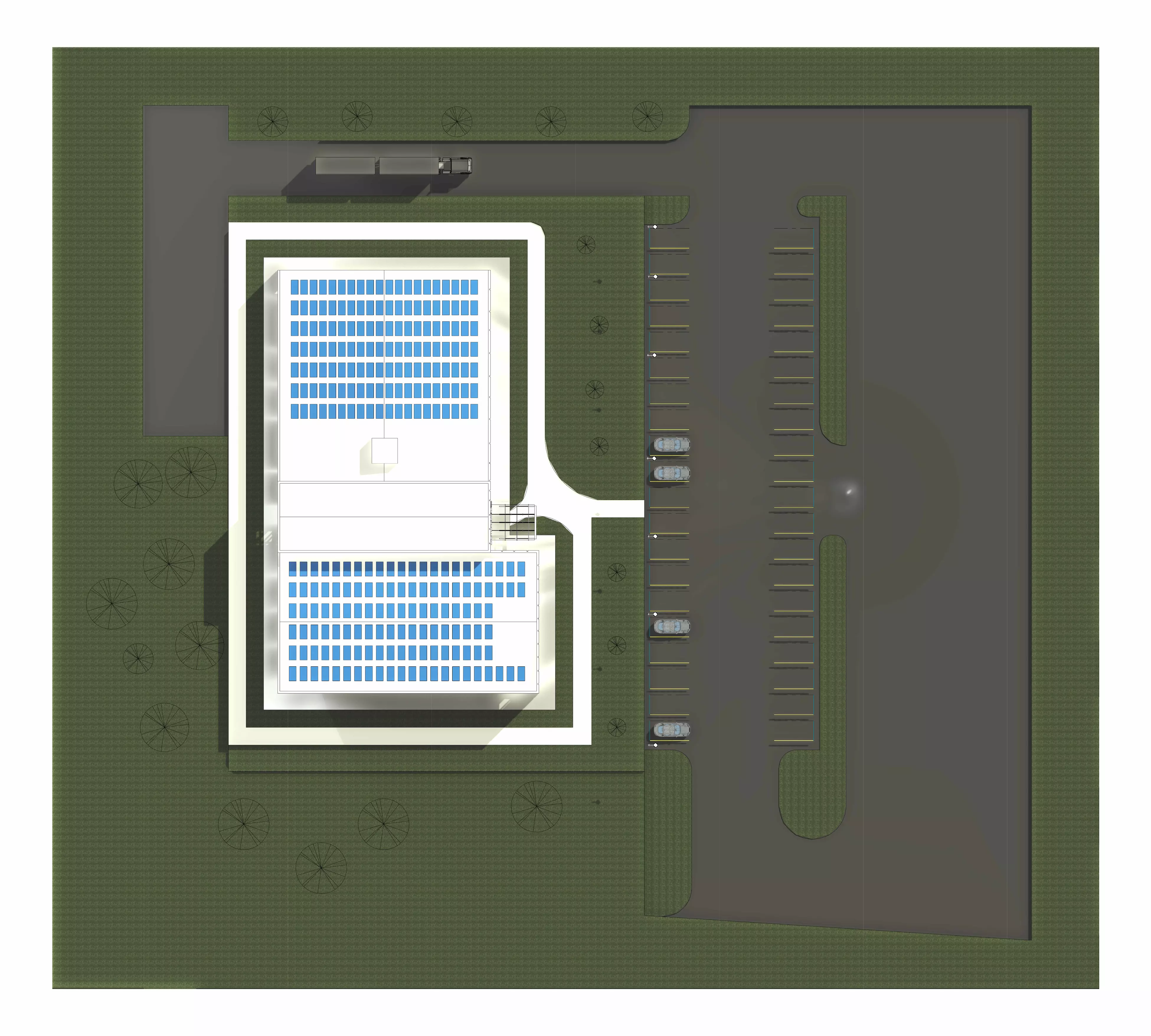 Industrial Architecture Office 3D model_3