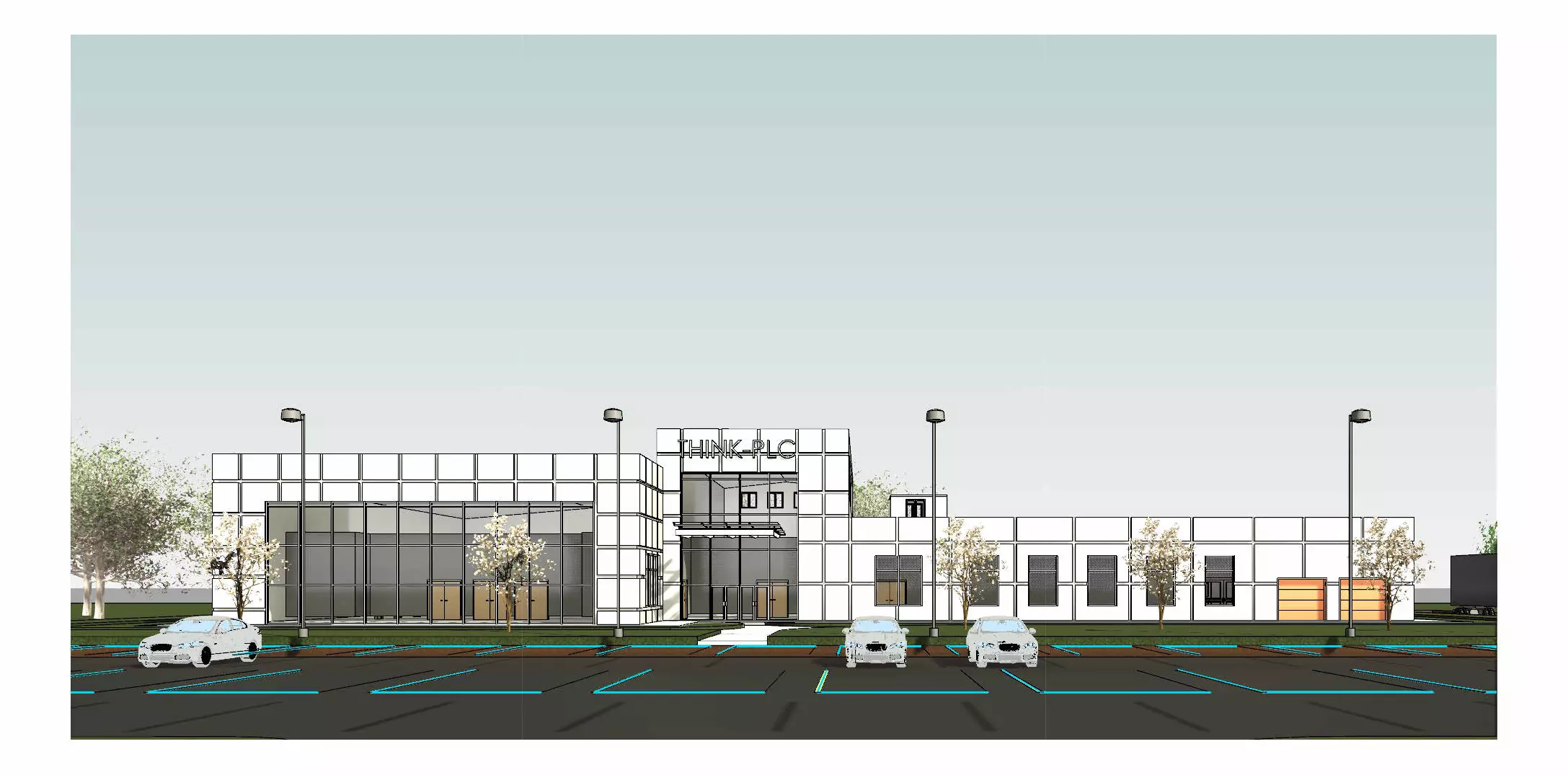 Industrial Architecture Office 3D model_6