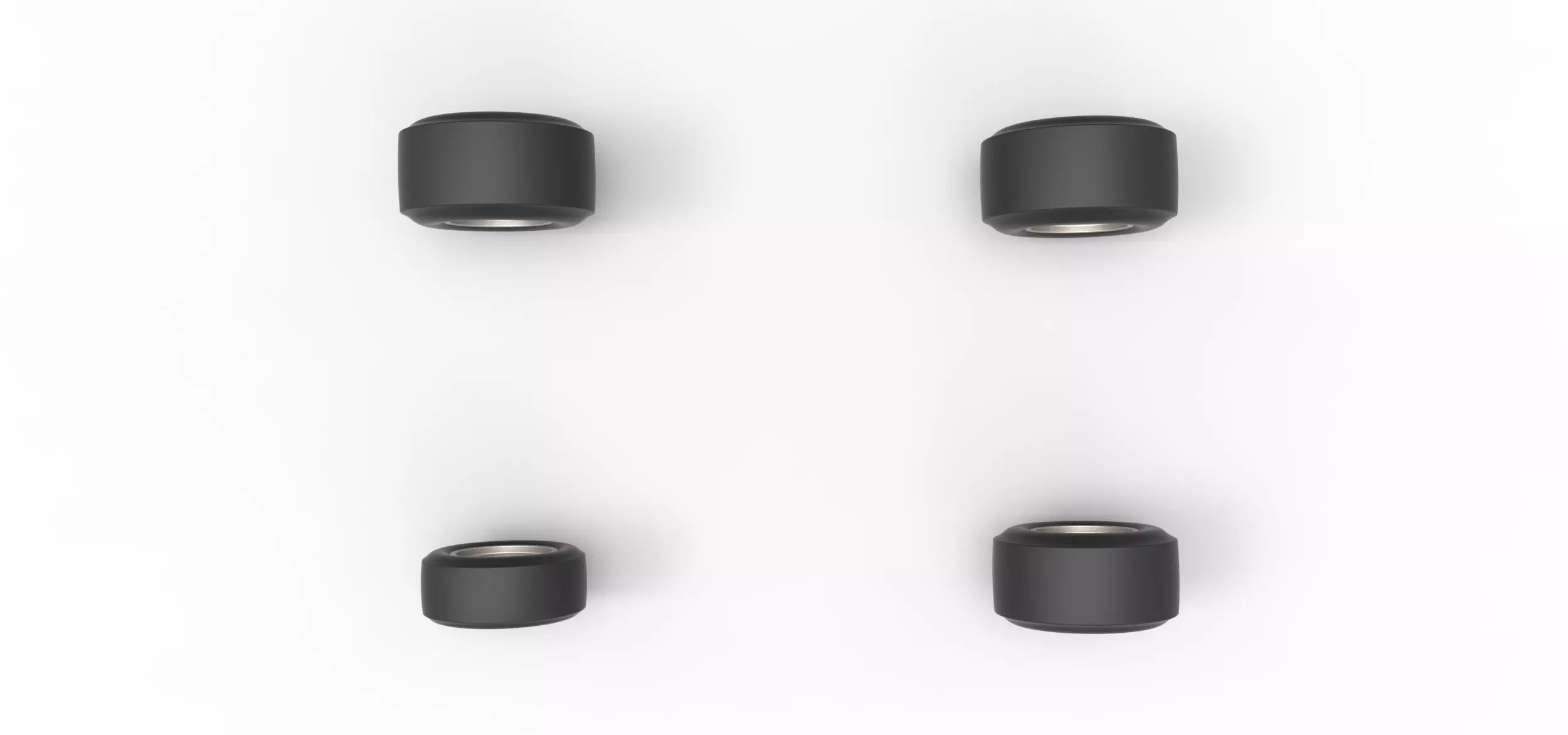 Wheel set of Vintage Asphalt Supermodified V2 Scale 1 to 25 3D print model_5