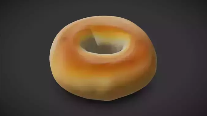 Bagel 3D model
