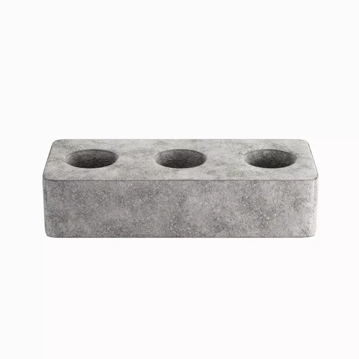 Concrete Brick B 02 Low-poly 3D model_2