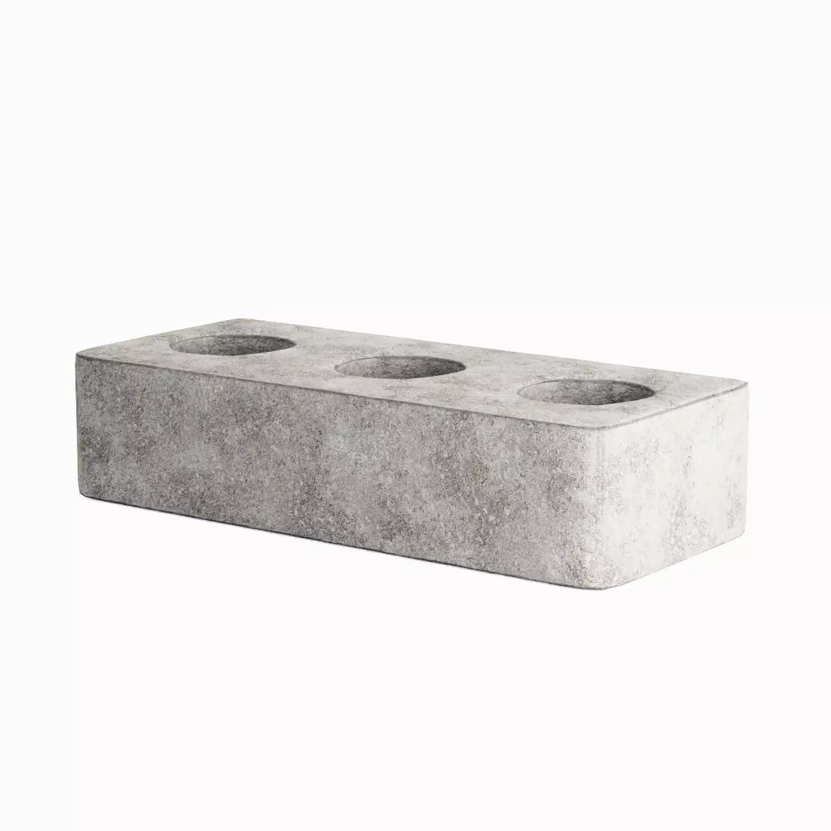 Concrete Brick B 02 Low-poly 3D model_1