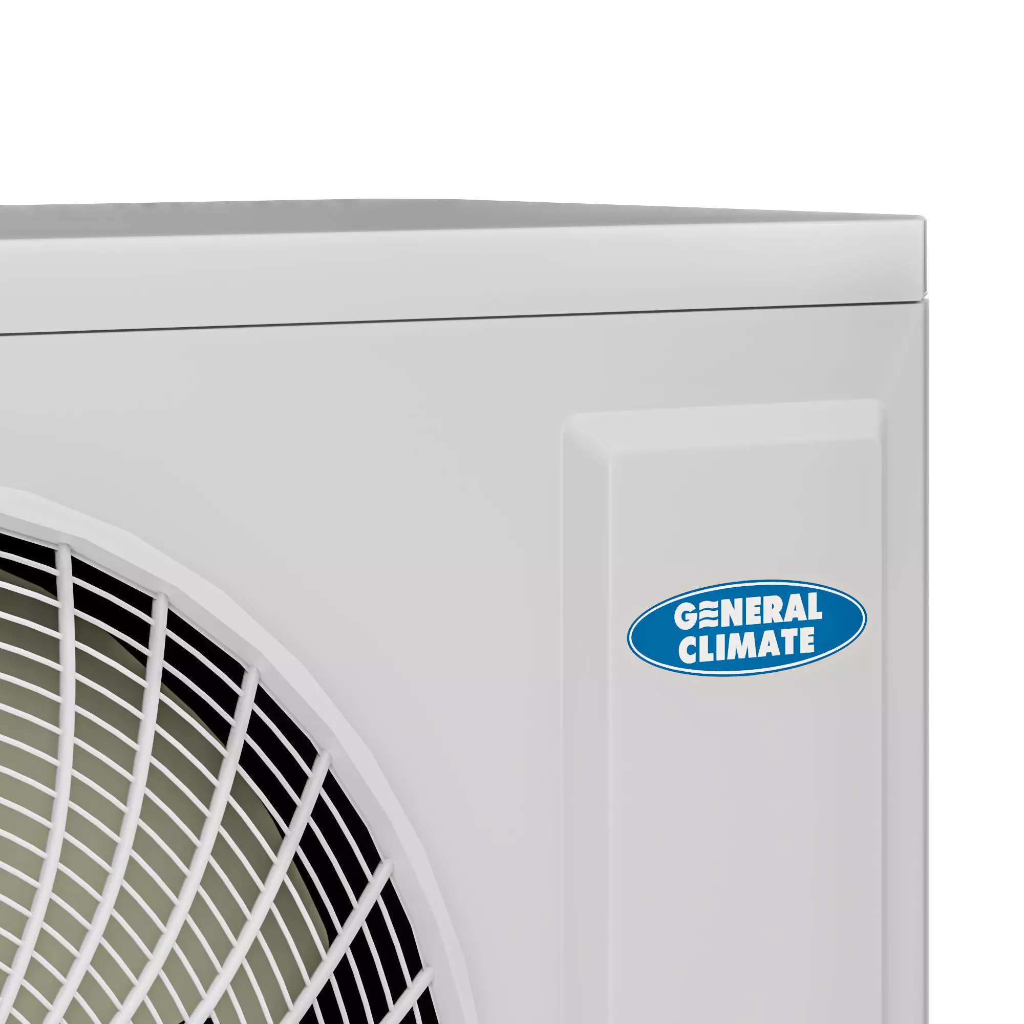 External unit of the air conditioner 3D model_1