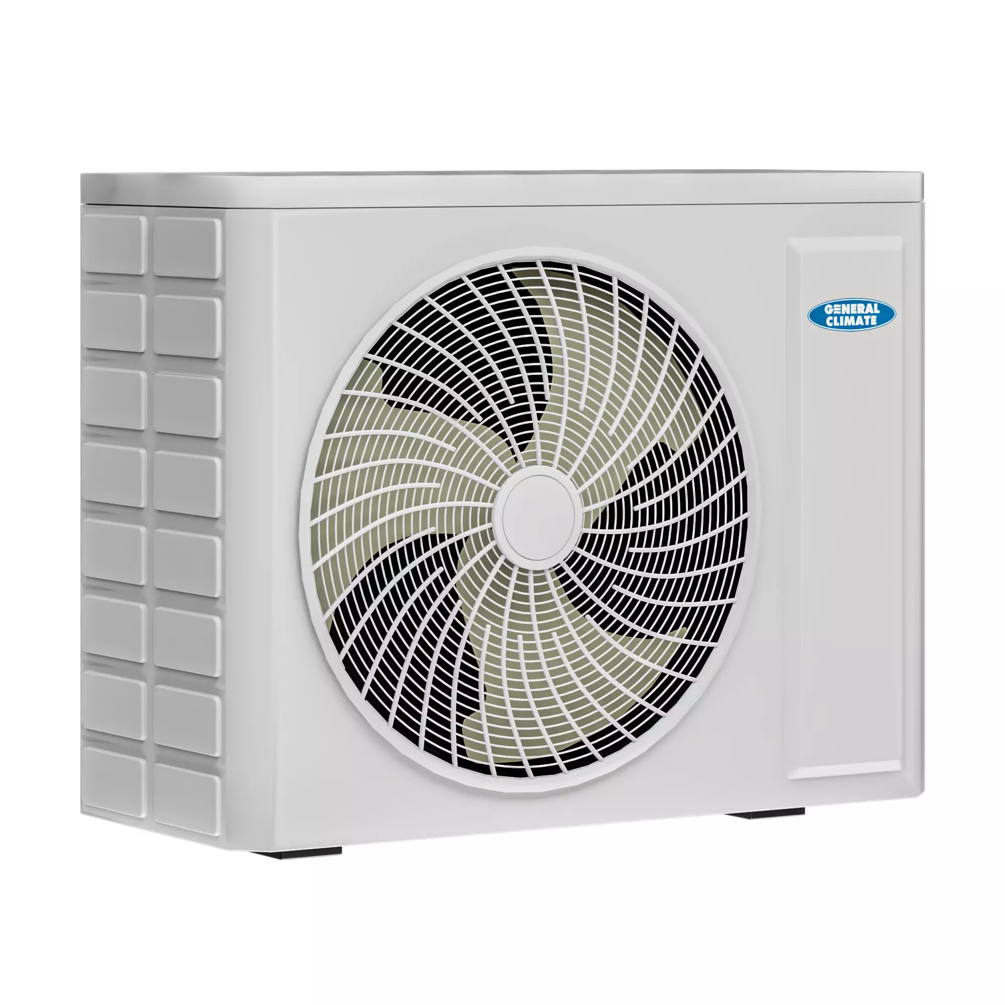 External unit of the air conditioner 3D model_2