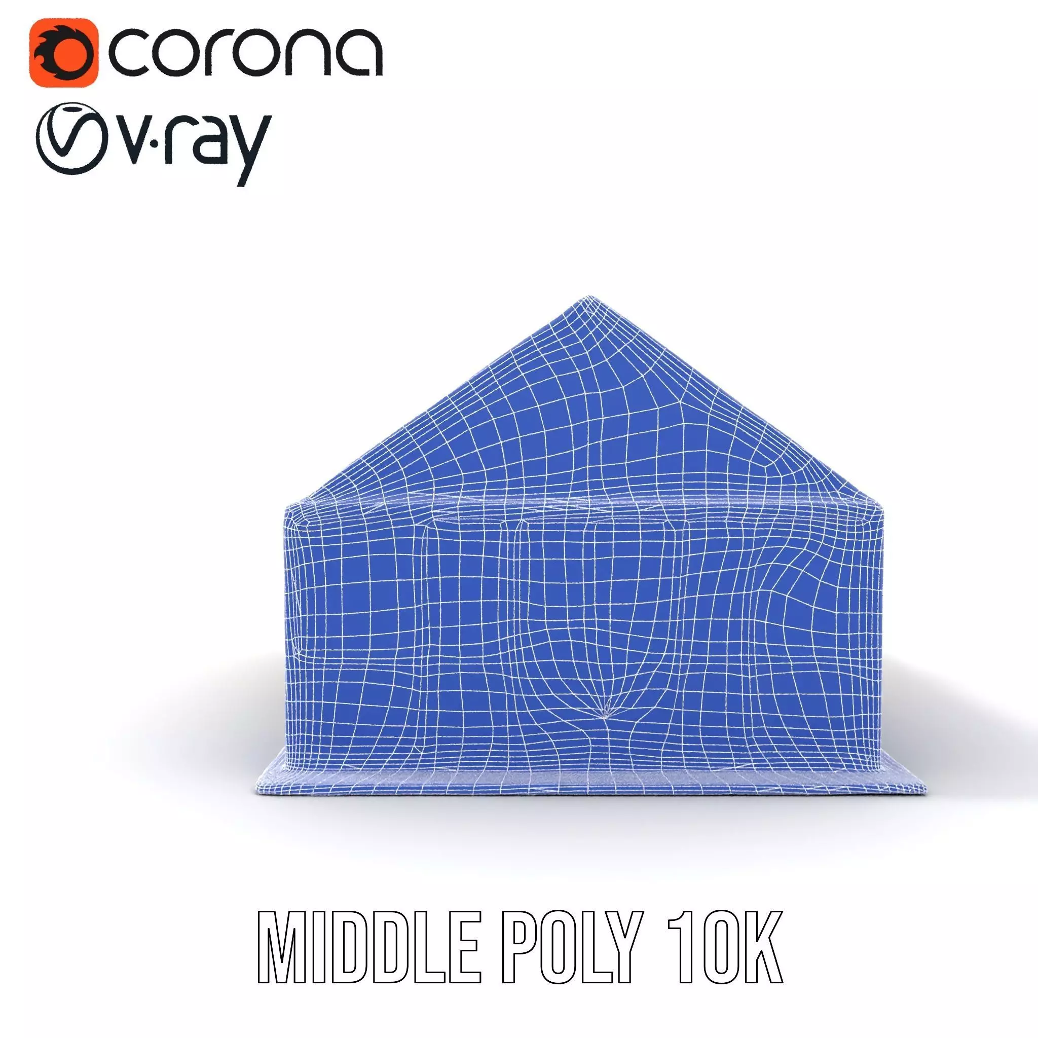 Stained Glass Pavilion model pack Low-poly 3D model_27