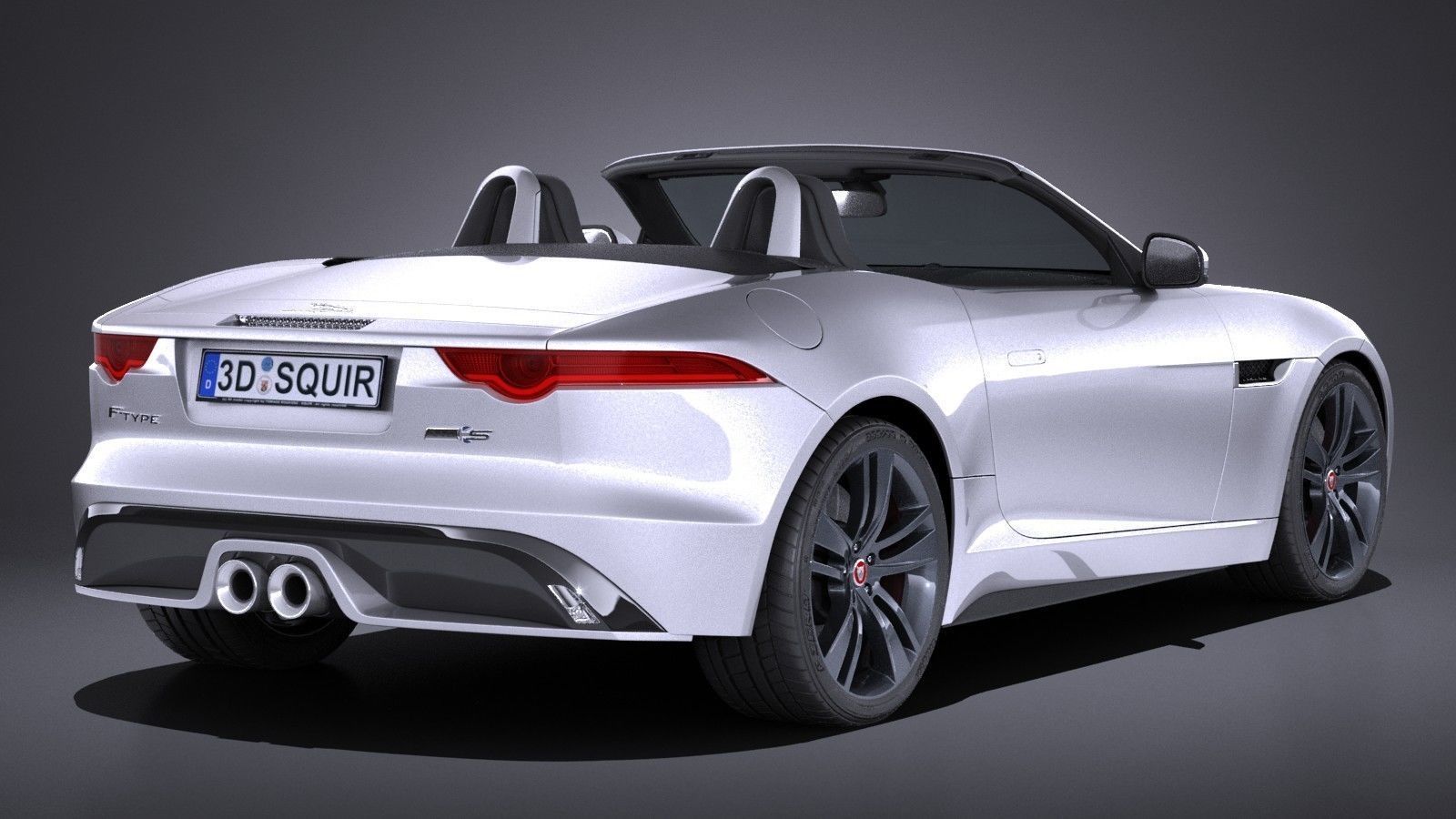 Jaguar F-Type British Design Edition Convertible 2017 3D model_5