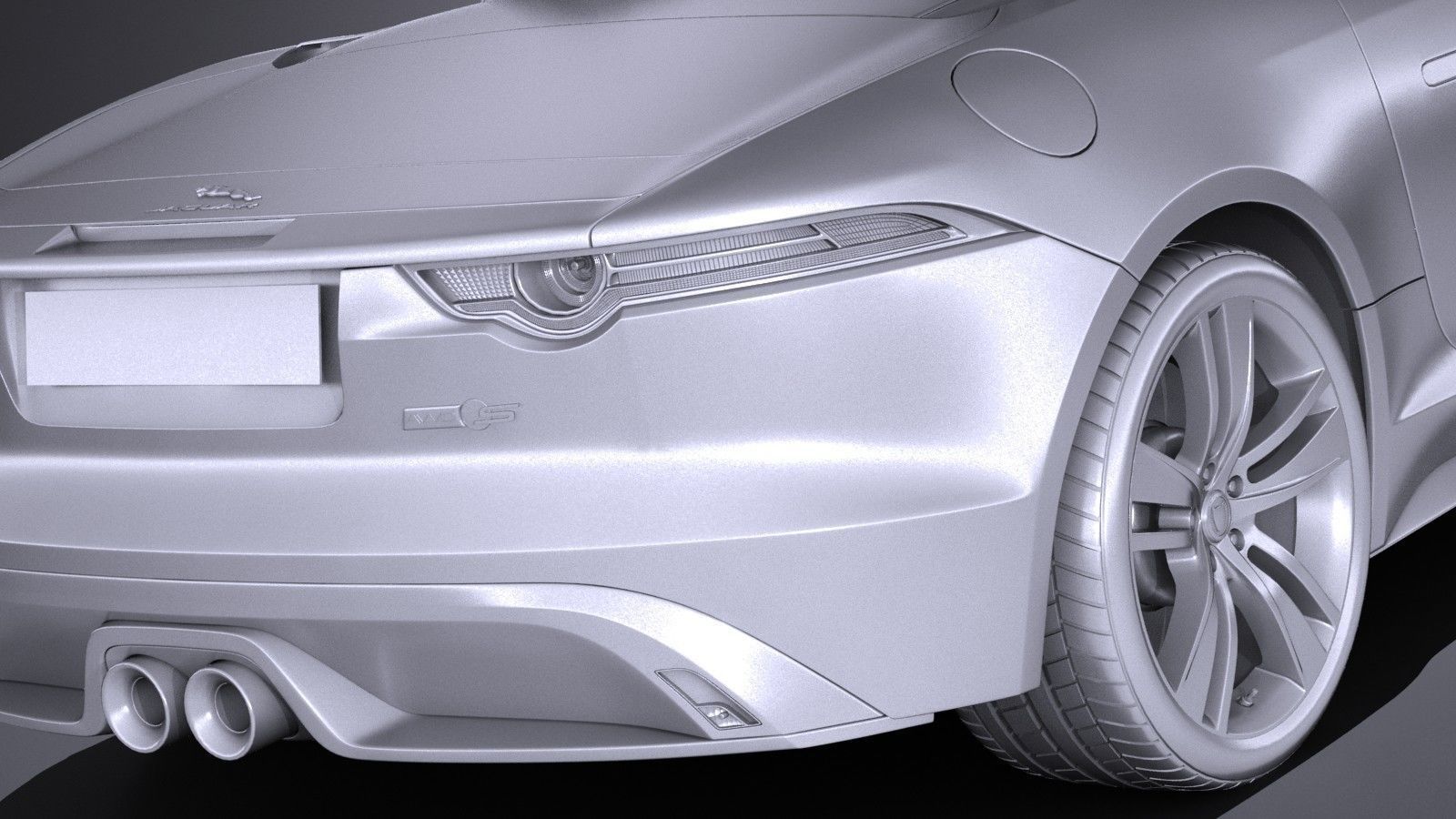 Jaguar F-Type British Design Edition Convertible 2017 3D model_14