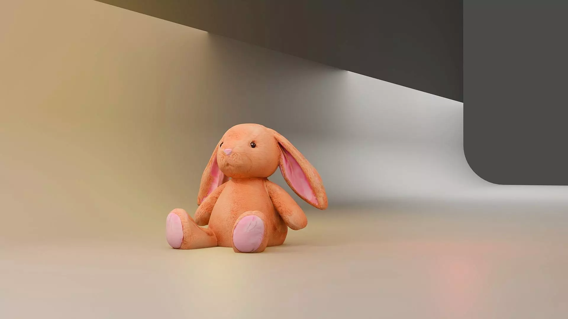 Bunny Toy Miniature for Christmas Dollhouses and Santa Workshop 3D print model_10