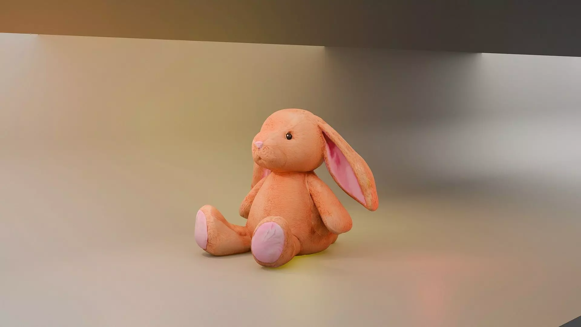 Bunny Toy Miniature for Christmas Dollhouses and Santa Workshop 3D print model_9