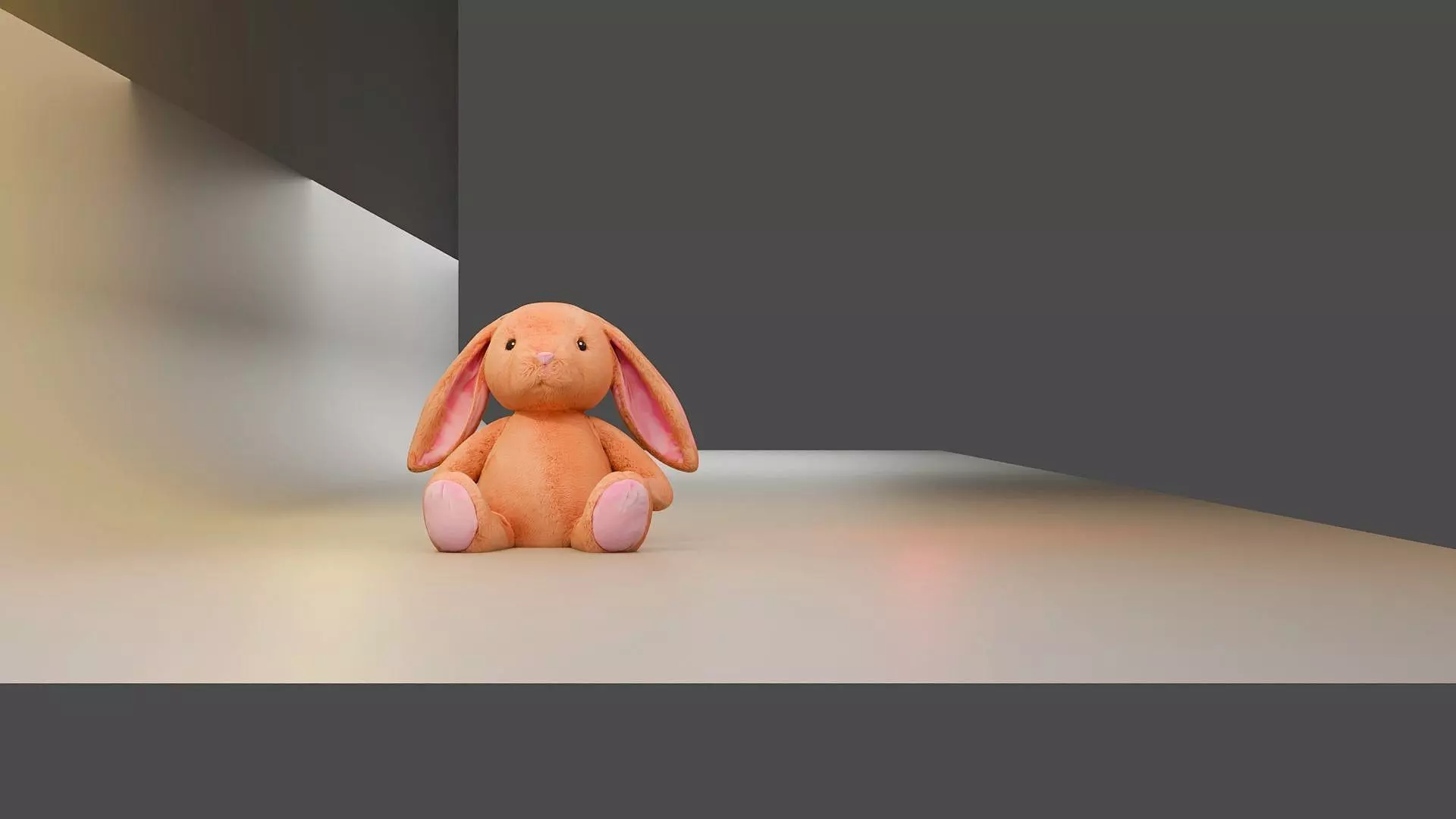 Bunny Toy Miniature for Christmas Dollhouses and Santa Workshop 3D print model_4