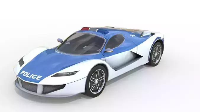 Ferrari Police Car