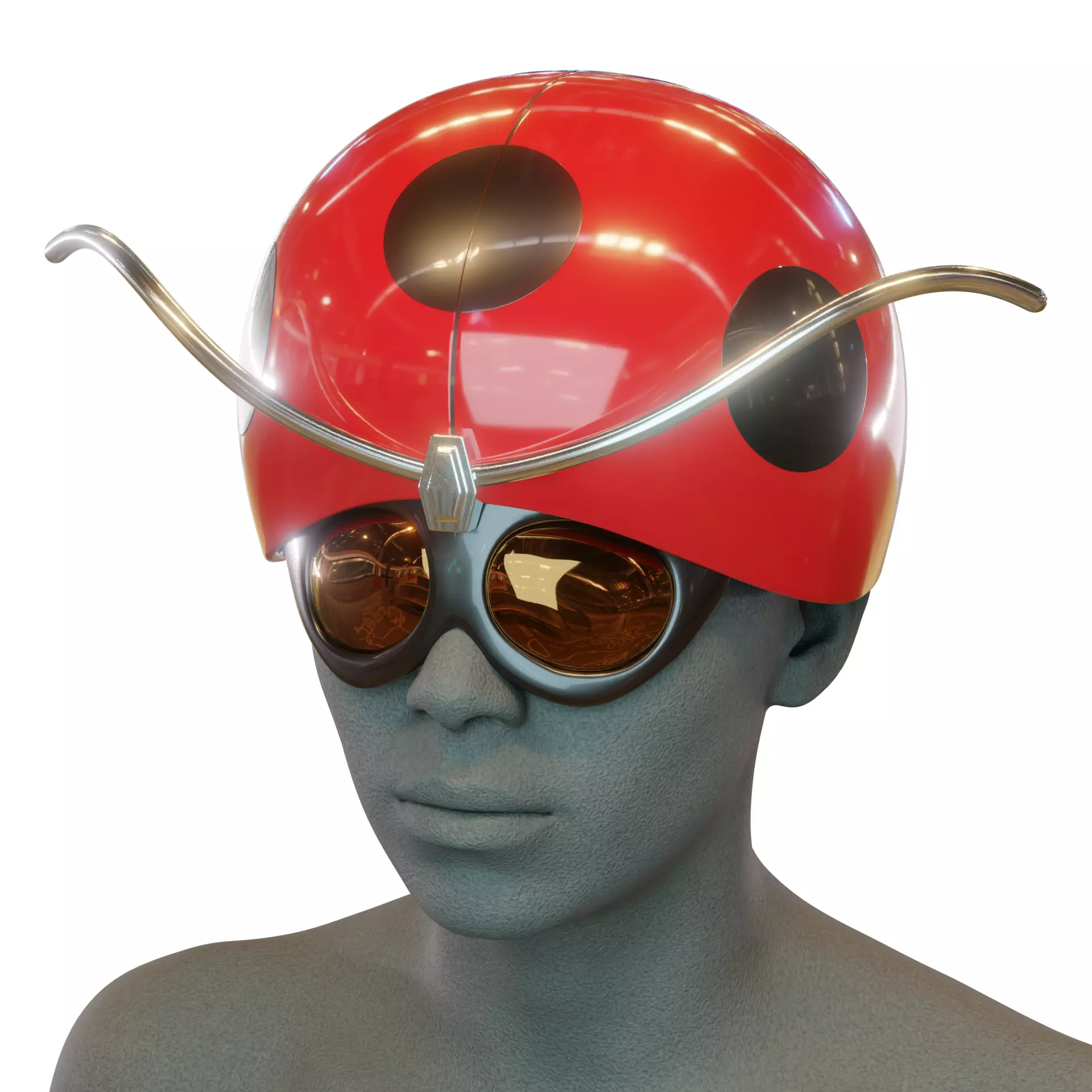 Yuriko Tackle Cosplay Kit 3D print model_1