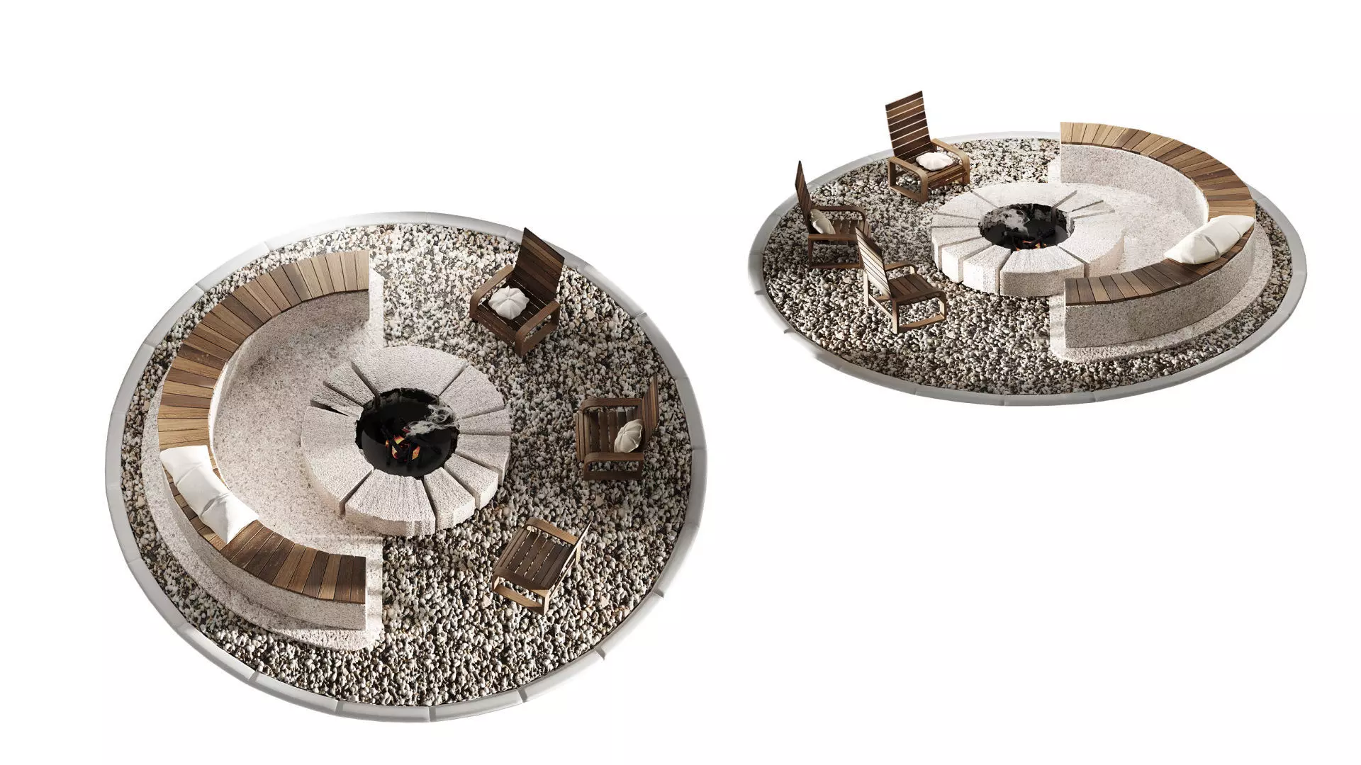 Firepit Zone 01 3D model_3