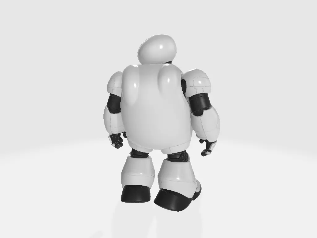 Big Hero Baymax Robot 3D print model_3