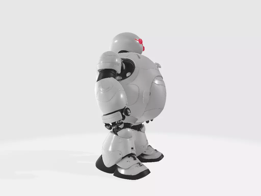 Big Hero Baymax Robot 3D print model_4