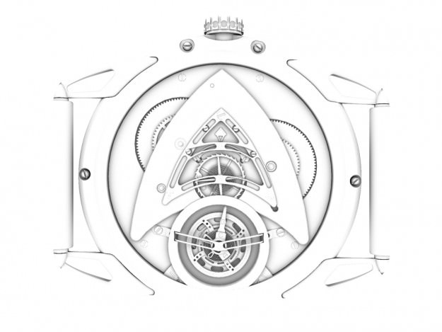 Watch mechanism 3D model_15
