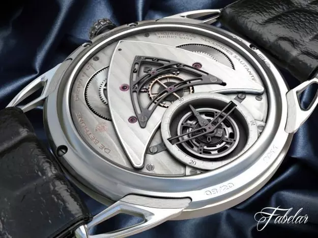 Watch mechanism 3D model_0