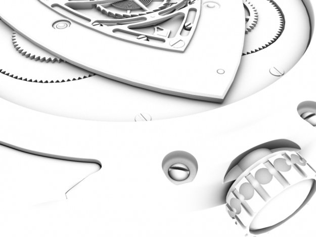 Watch mechanism 3D model_13