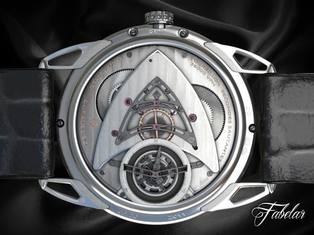 Watch mechanism 3D model_5