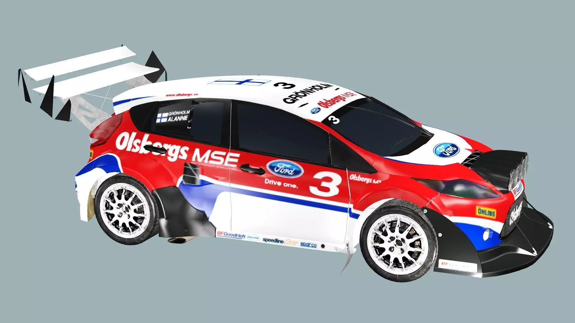 Nissan GT-RX Nismo 2024 Race Car 3D model Low-poly 3D model_6