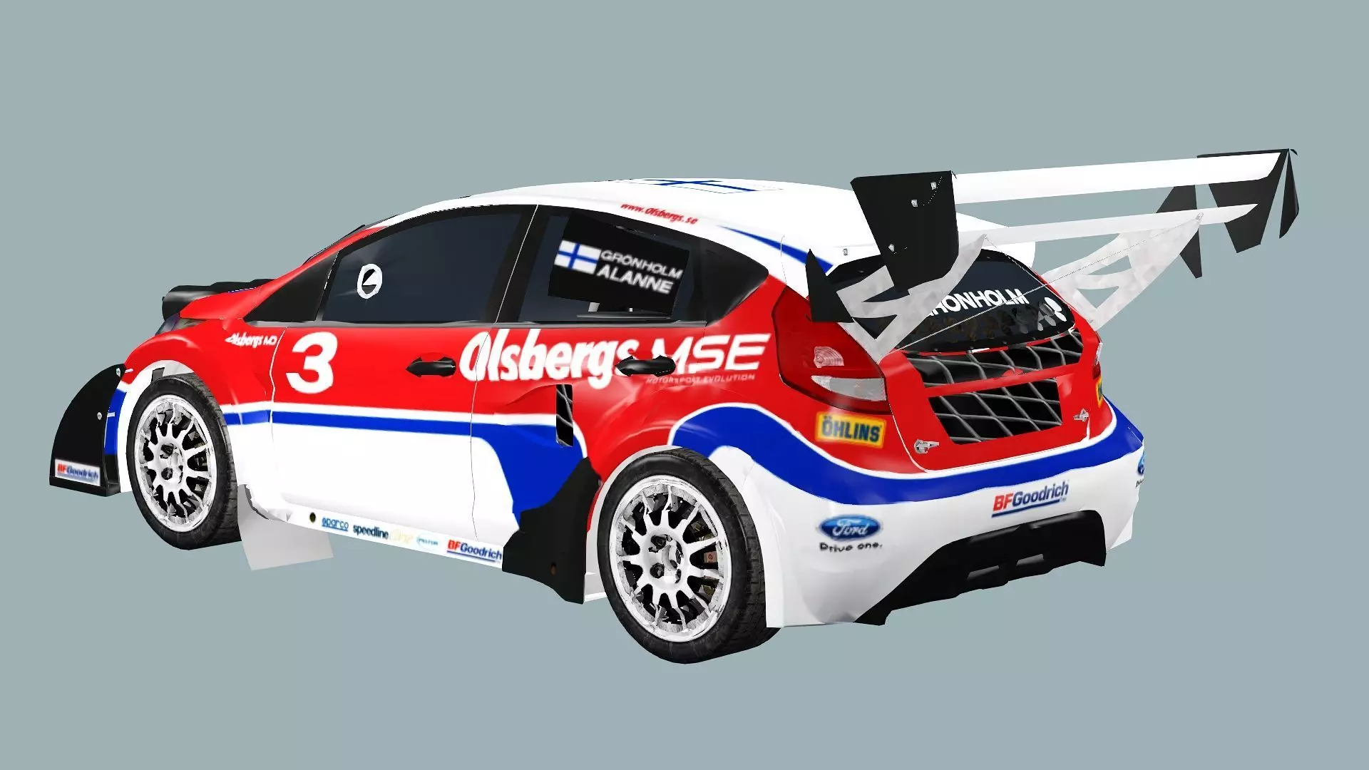 Nissan GT-RX Nismo 2024 Race Car 3D model Low-poly 3D model_5