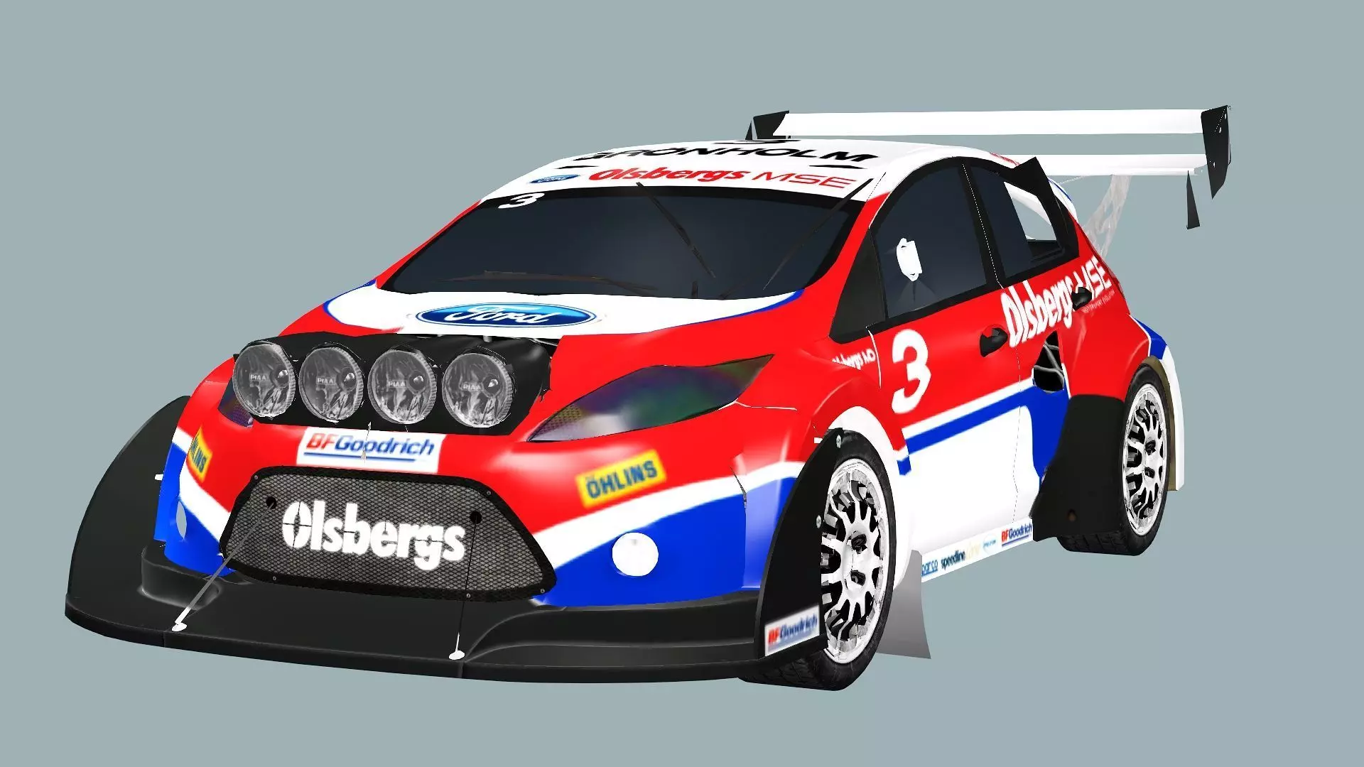 Nissan GT-RX Nismo 2024 Race Car 3D model Low-poly 3D model_3