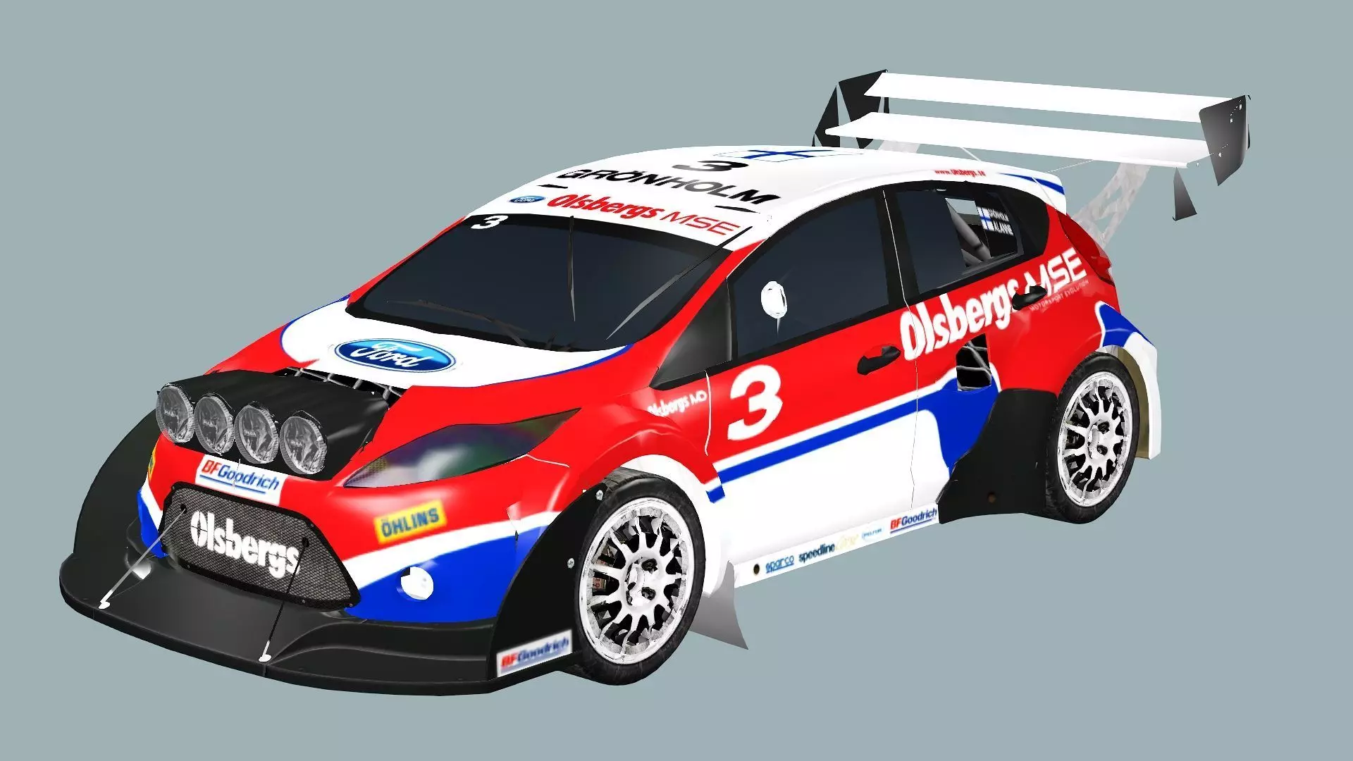 Nissan GT-RX Nismo 2024 Race Car 3D model Low-poly 3D model_0