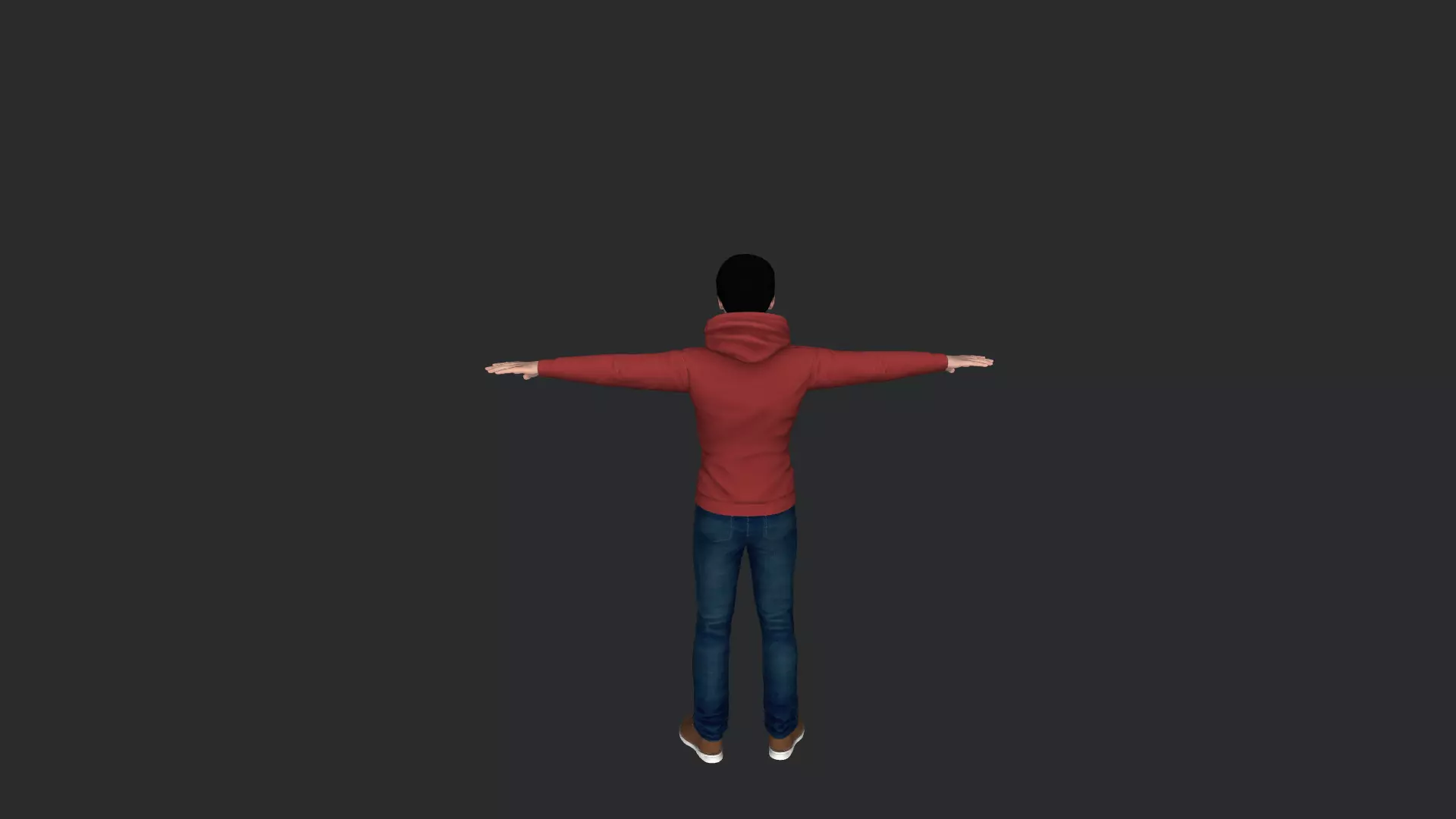 Taeil Hyper Realistic Full Body Fully Rigged 3D Character 3D model_14