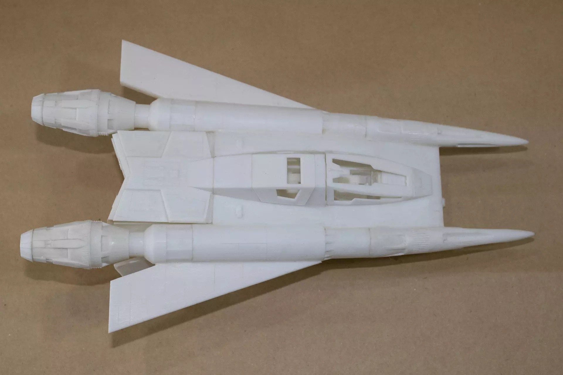 Buck Rogers Thunderfighter 3D print model_6