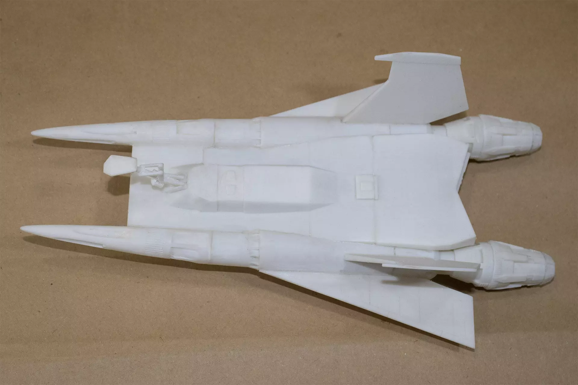 Buck Rogers Thunderfighter 3D print model_7