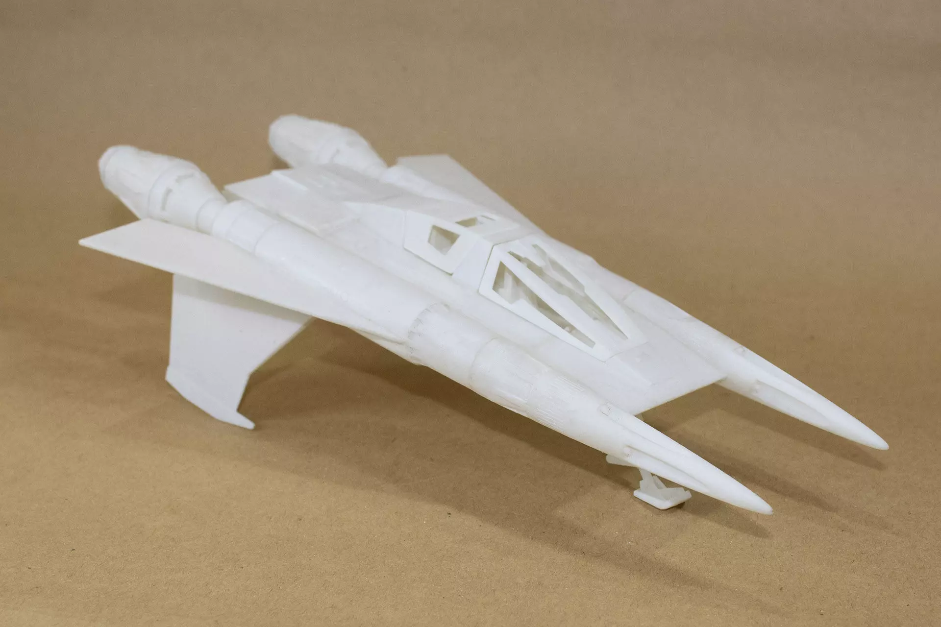 Buck Rogers Thunderfighter 3D print model_13