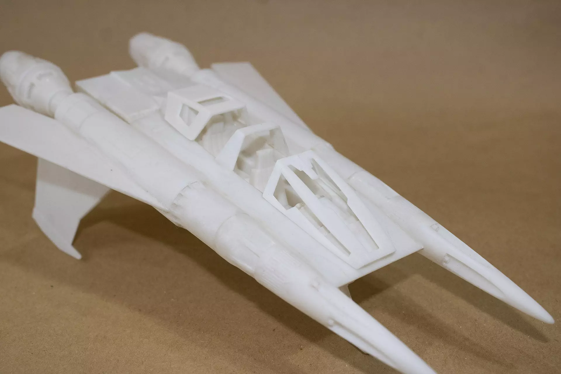 Buck Rogers Thunderfighter 3D print model_4
