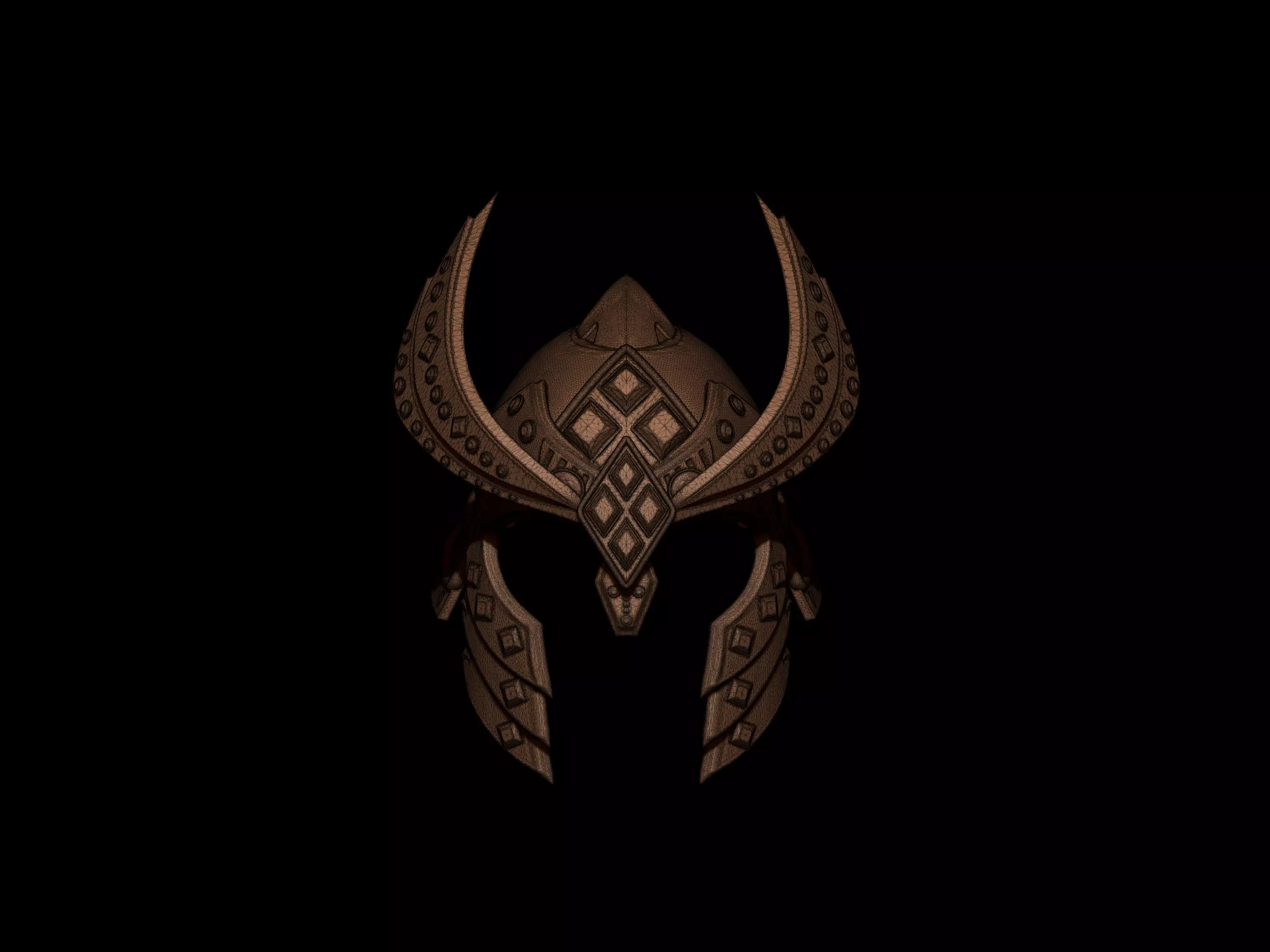 helm of brilliance 5E 3D print model_5