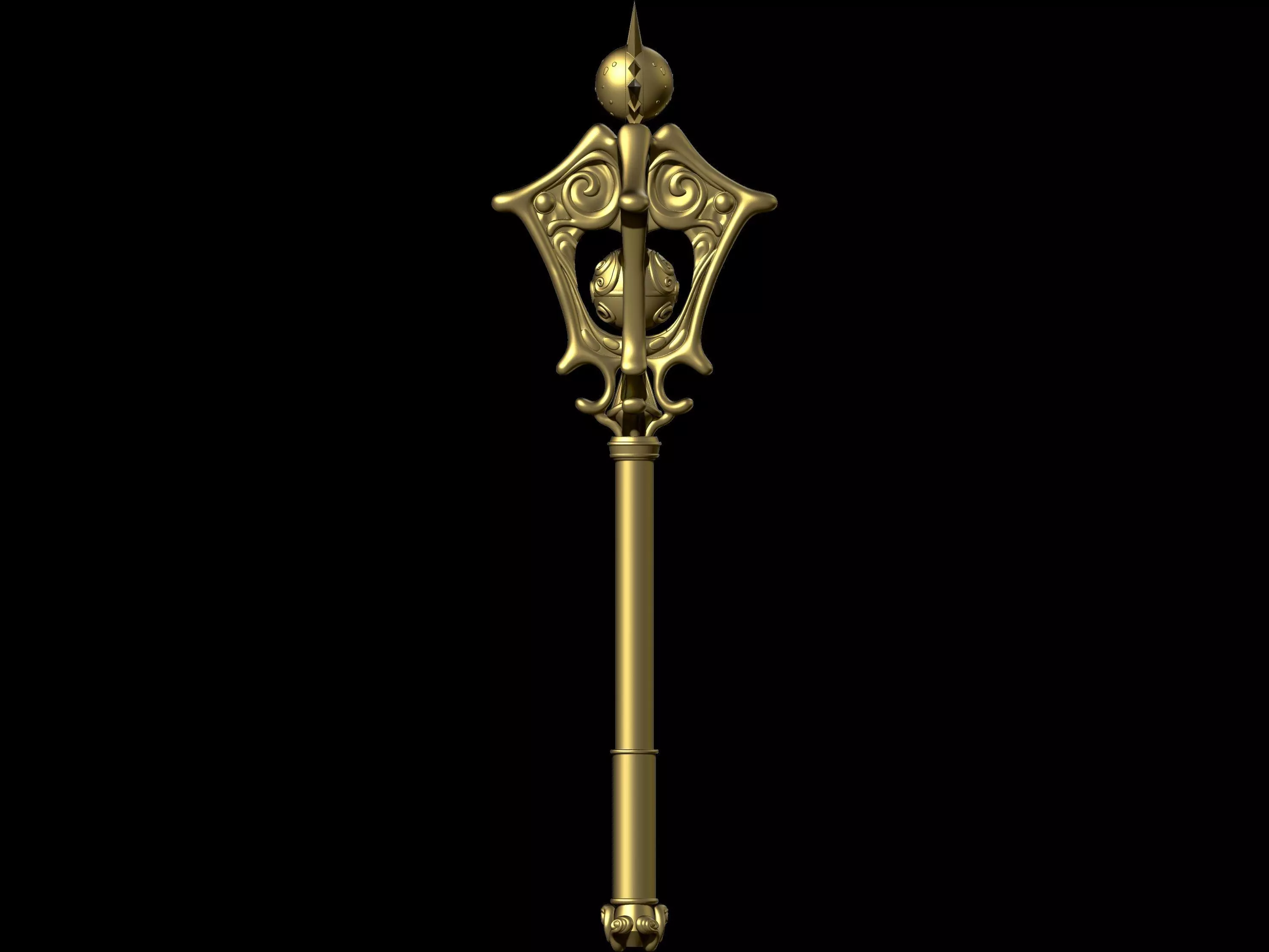 Mace of Radiance 3D print model_0