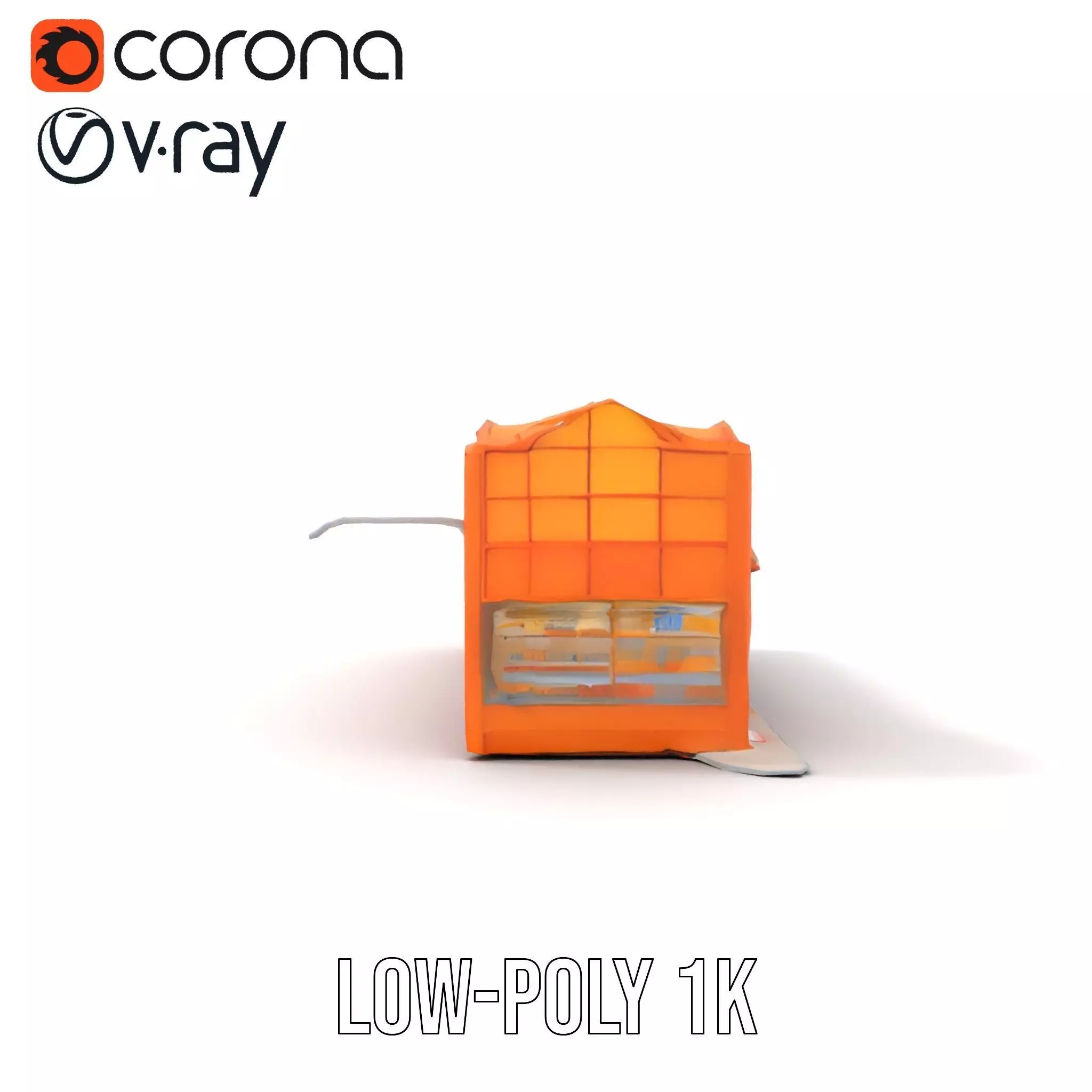 Vibrant Convenience Store model pack Low-poly 3D model_20