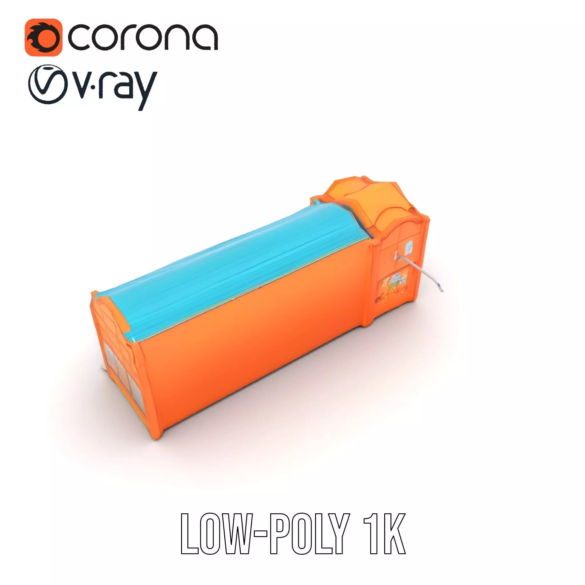 Vibrant Convenience Store model pack Low-poly 3D model_22