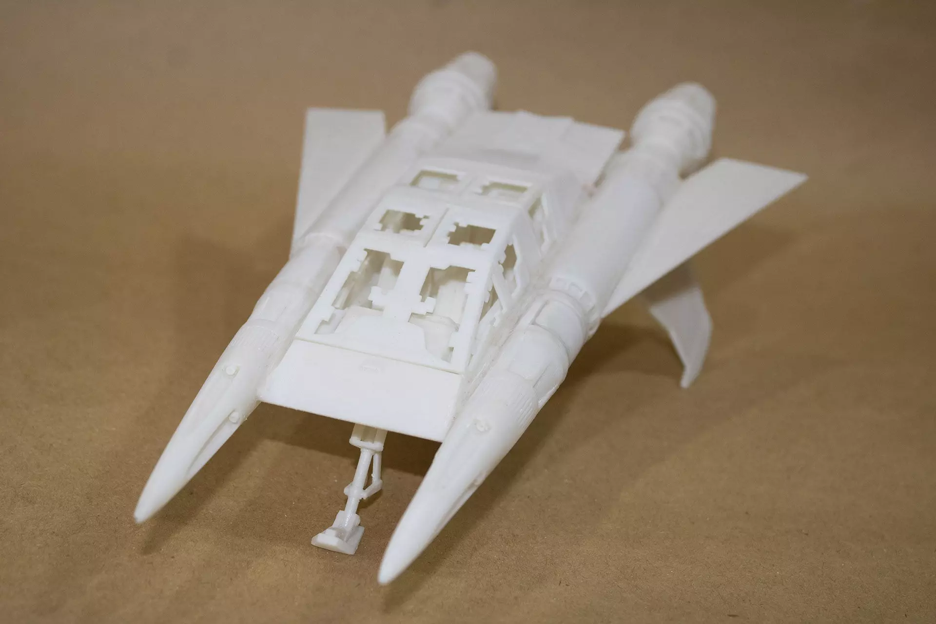Buck Rogers Quadfighter 3D print model_11