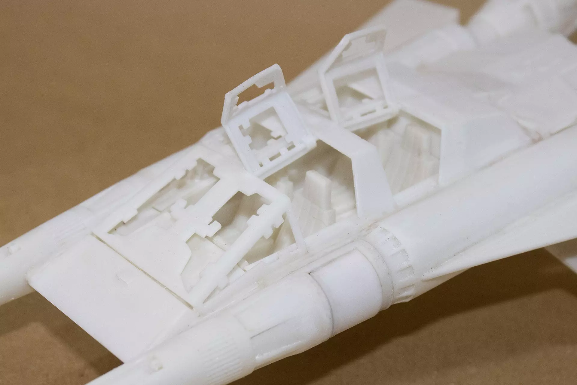 Buck Rogers Quadfighter 3D print model_8