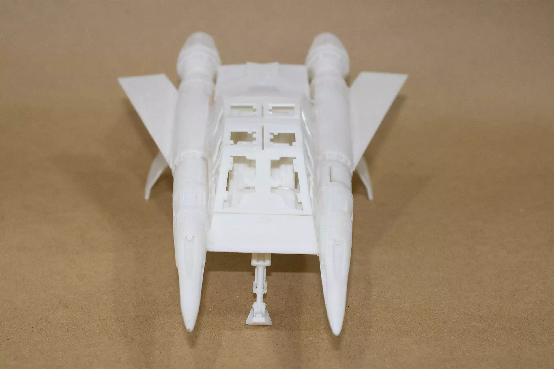 Buck Rogers Quadfighter 3D print model_3