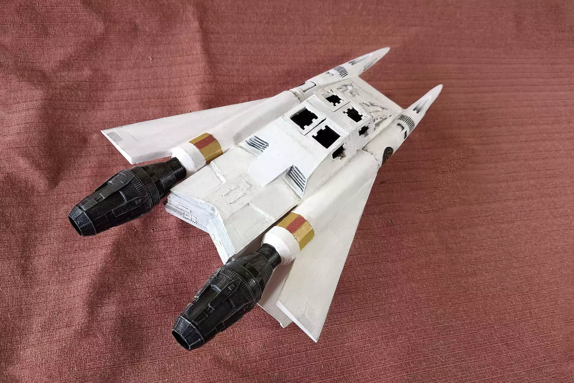 Buck Rogers Quadfighter 3D print model_21