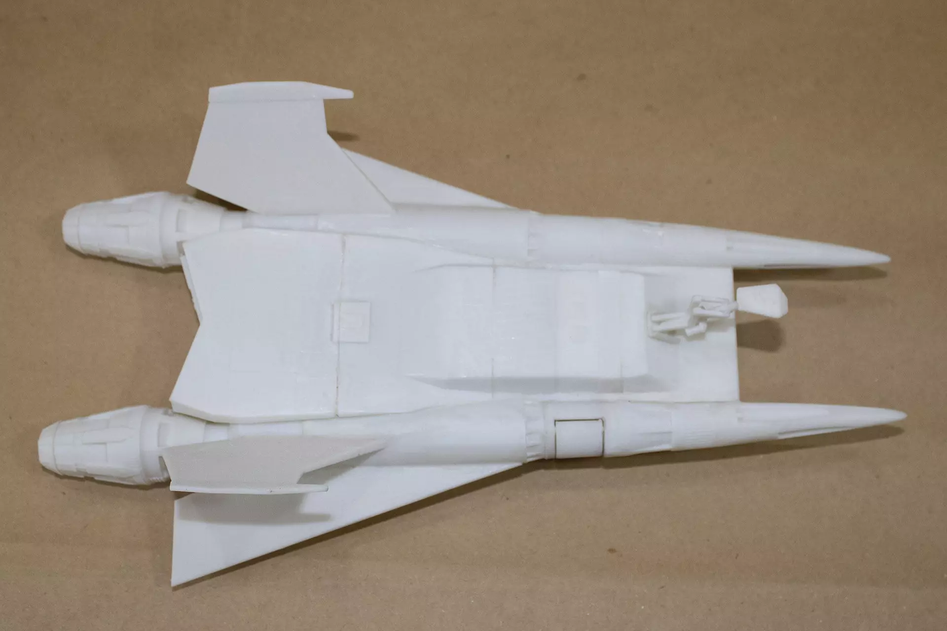 Buck Rogers Quadfighter 3D print model_7