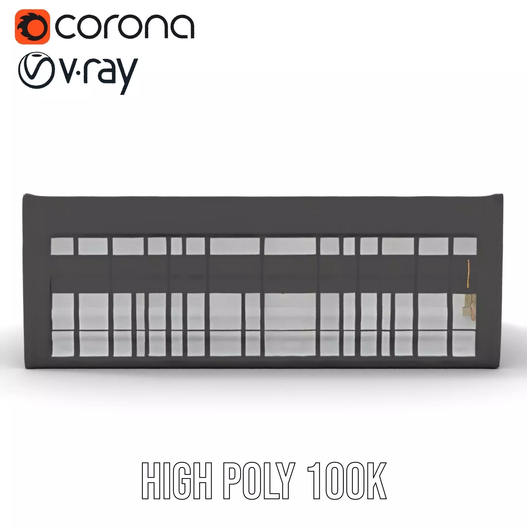 Modern Industrial Warehouse model pack Low-poly 3D model_25