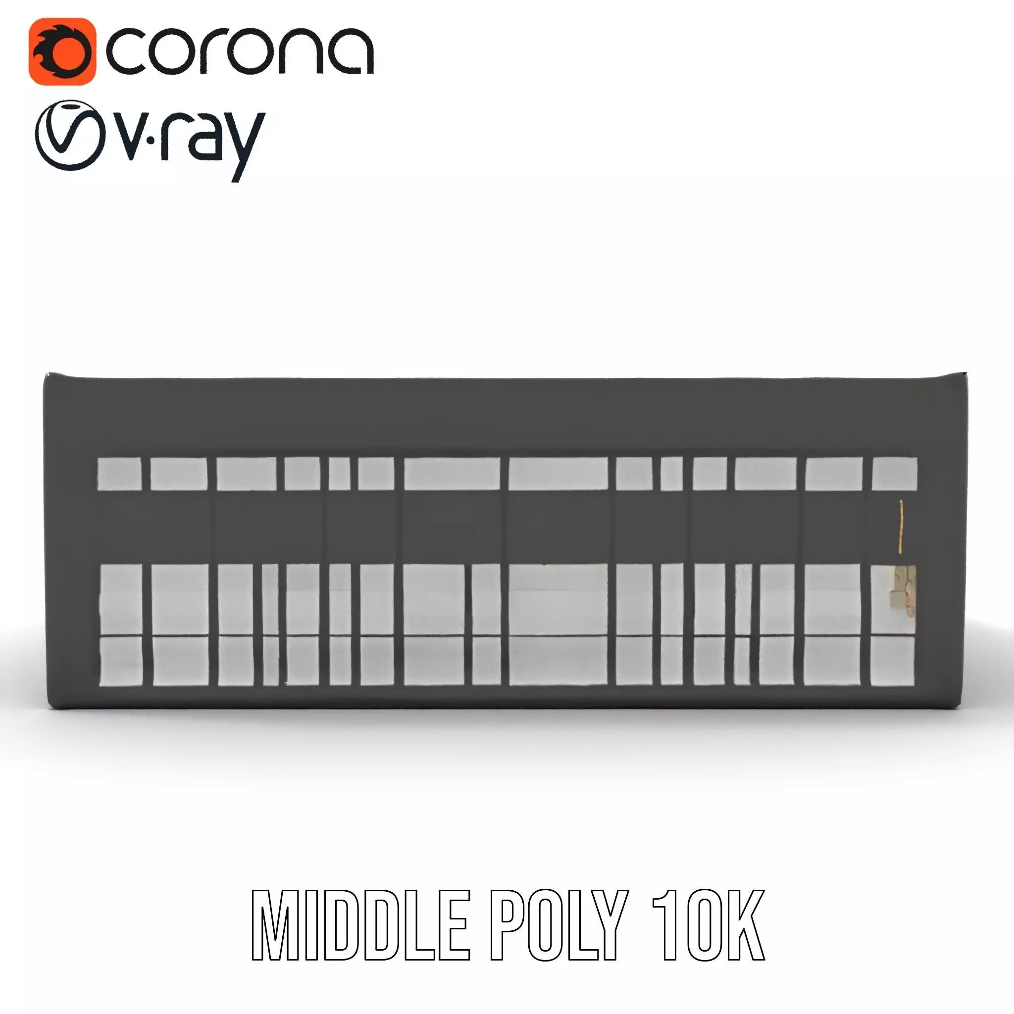 Modern Industrial Warehouse model pack Low-poly 3D model_26