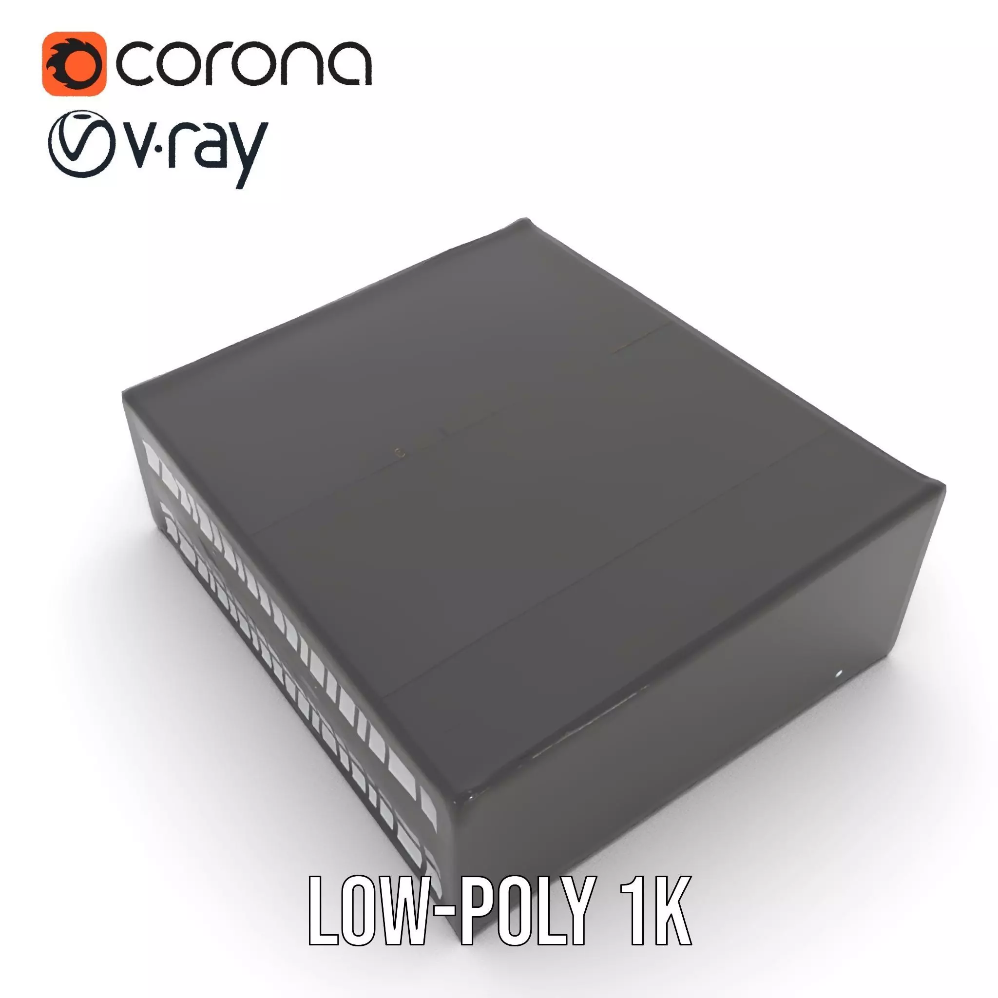 Modern Industrial Warehouse model pack Low-poly 3D model_7