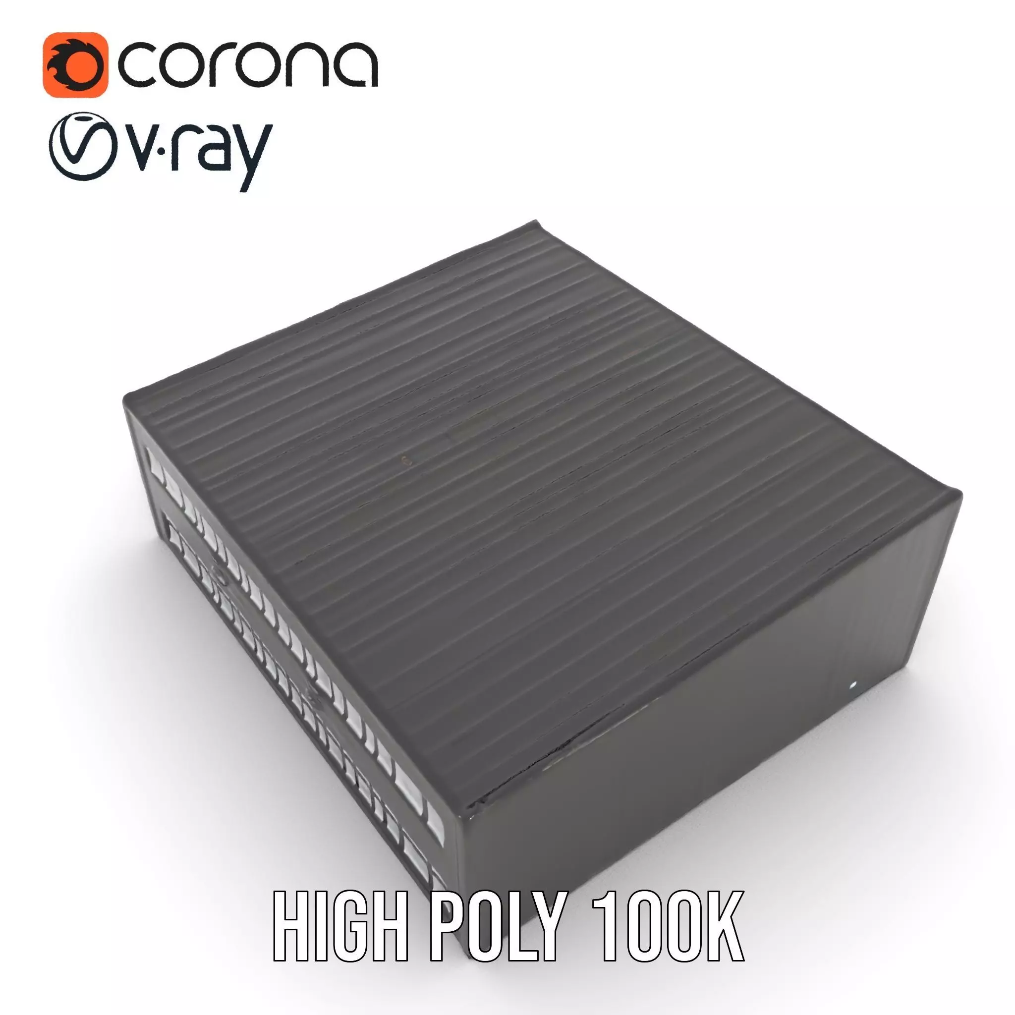 Modern Industrial Warehouse model pack Low-poly 3D model_28