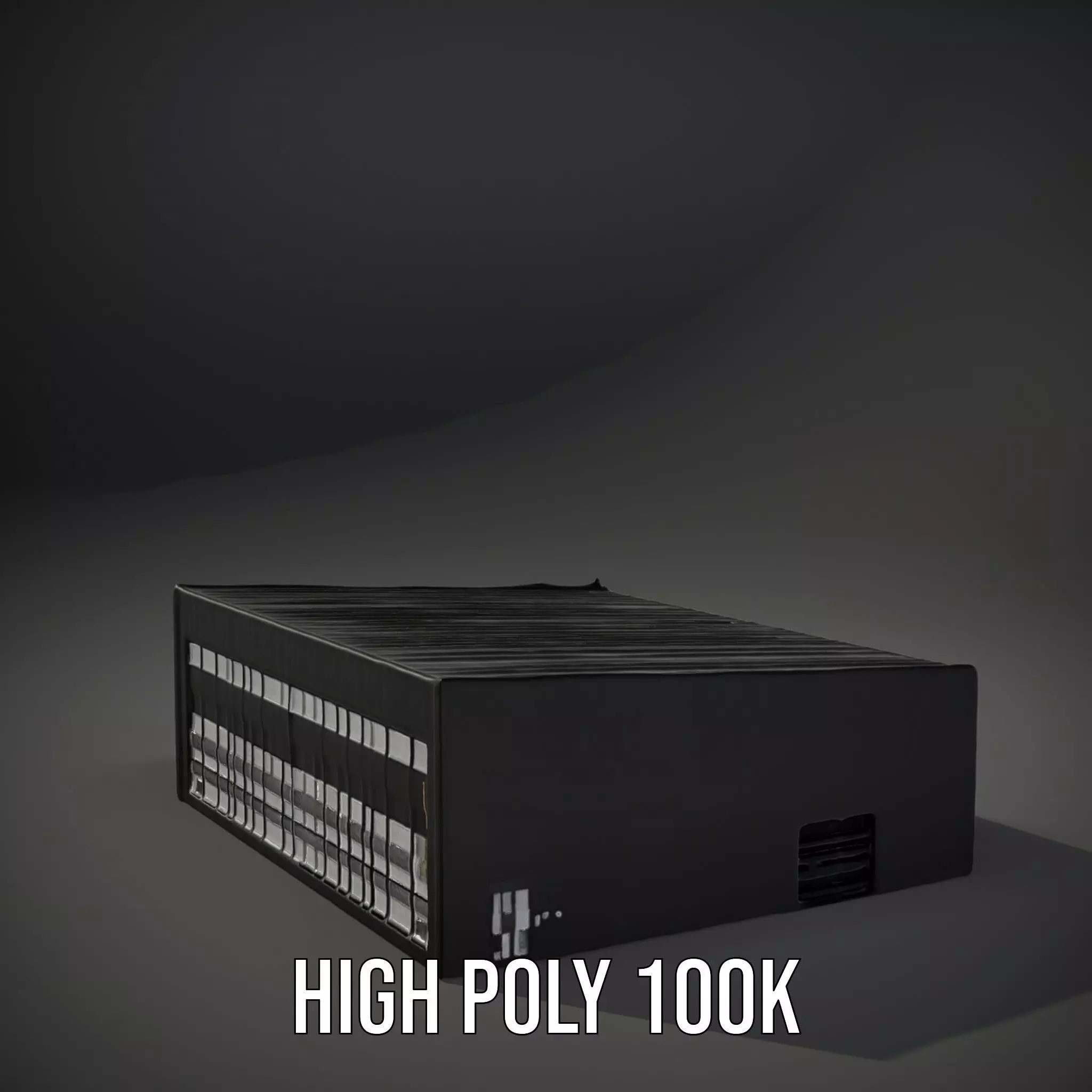 Modern Industrial Warehouse model pack Low-poly 3D model_8