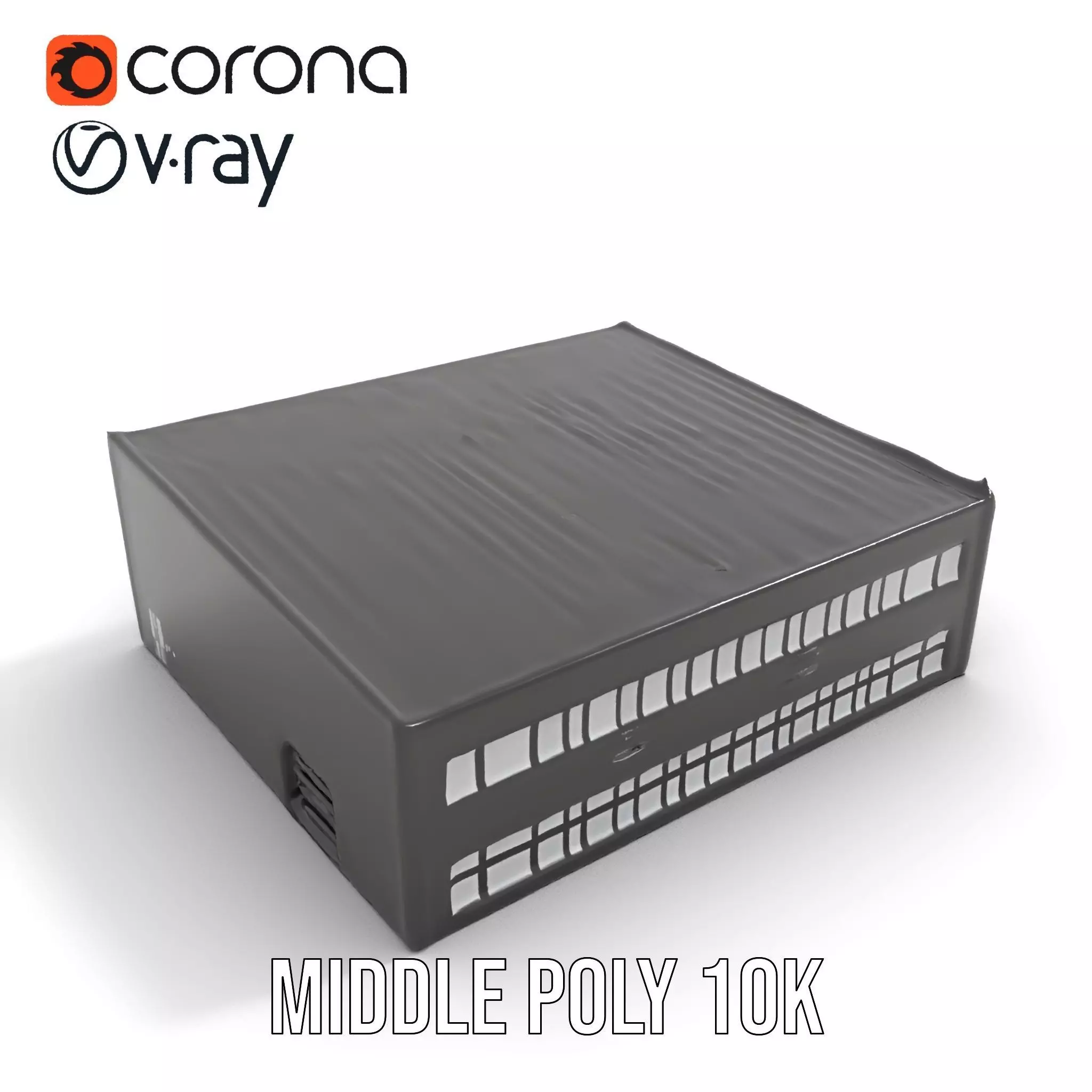 Modern Industrial Warehouse model pack Low-poly 3D model_11