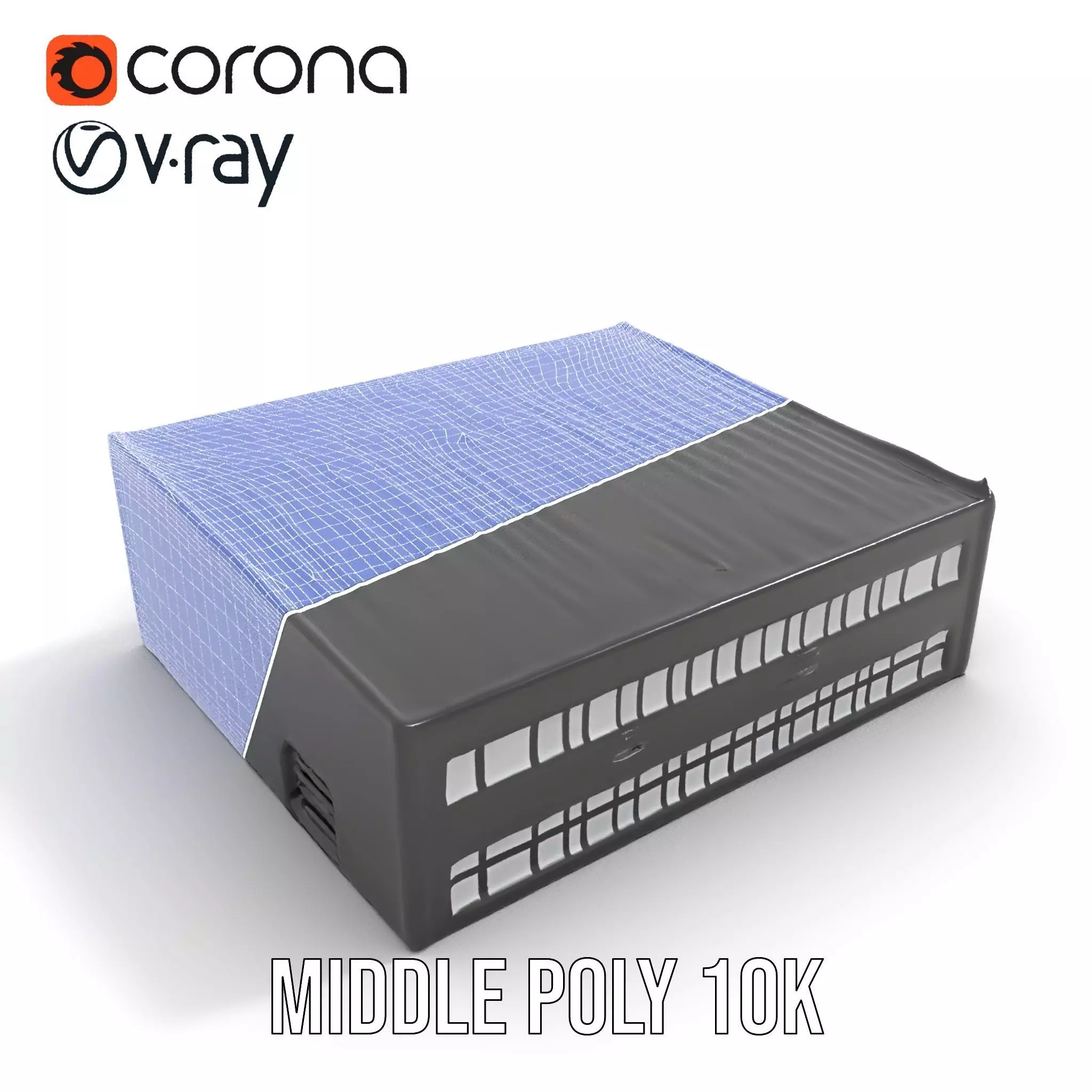 Modern Industrial Warehouse model pack Low-poly 3D model_13