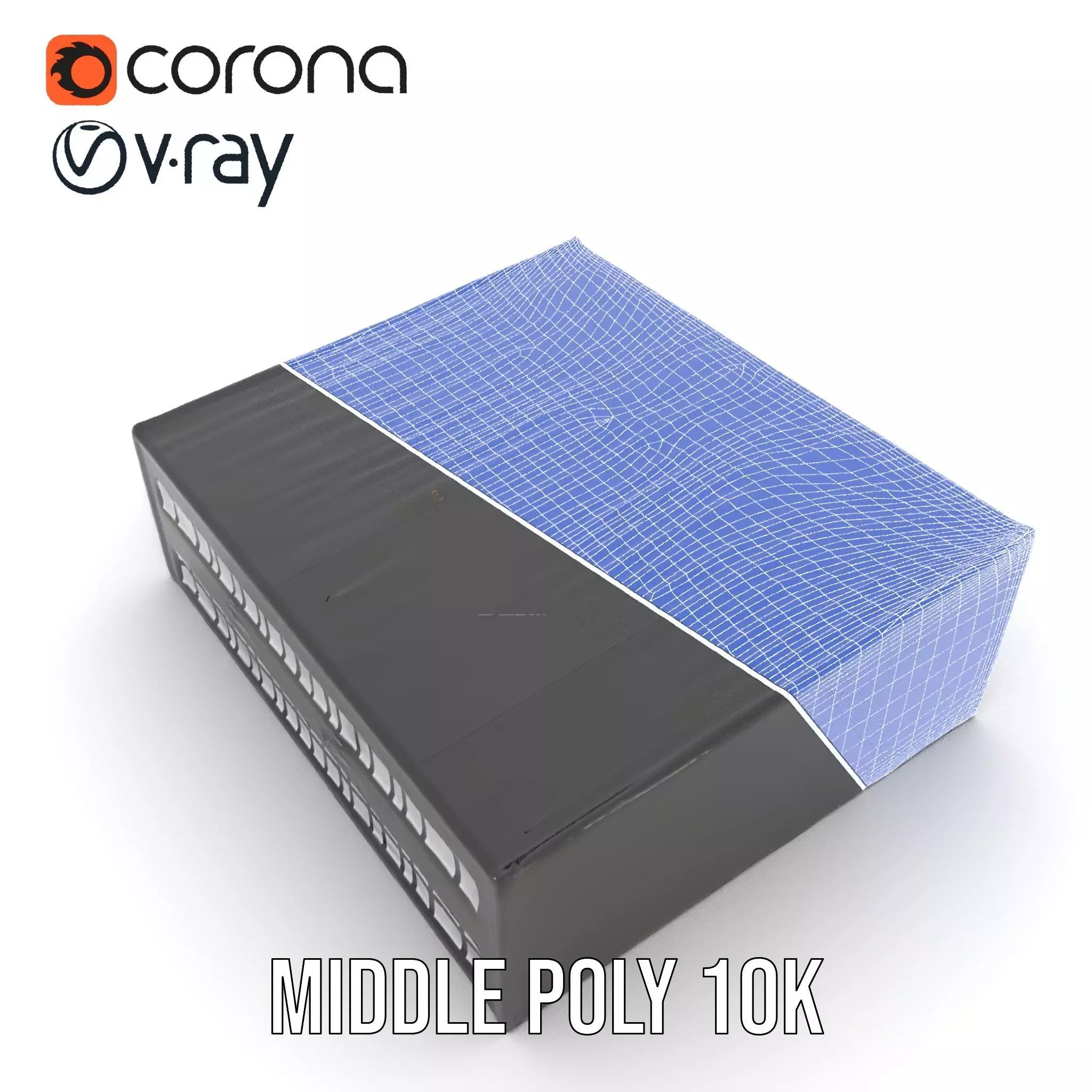 Modern Industrial Warehouse model pack Low-poly 3D model_17